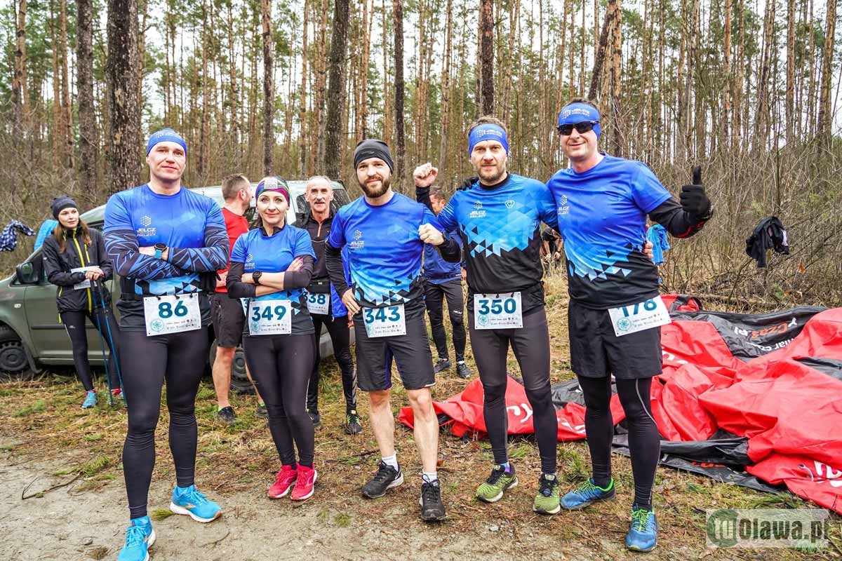 Podopieczni przed startem w zawodach triathlonowych
